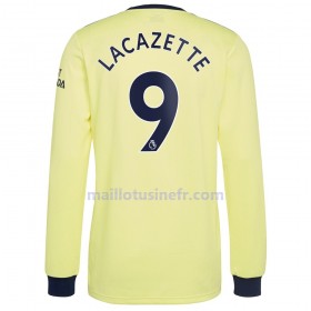 Maillot de Foot Arsenal Alexandre Lacazette 9 Extérieur 2021-22 Manches Longues